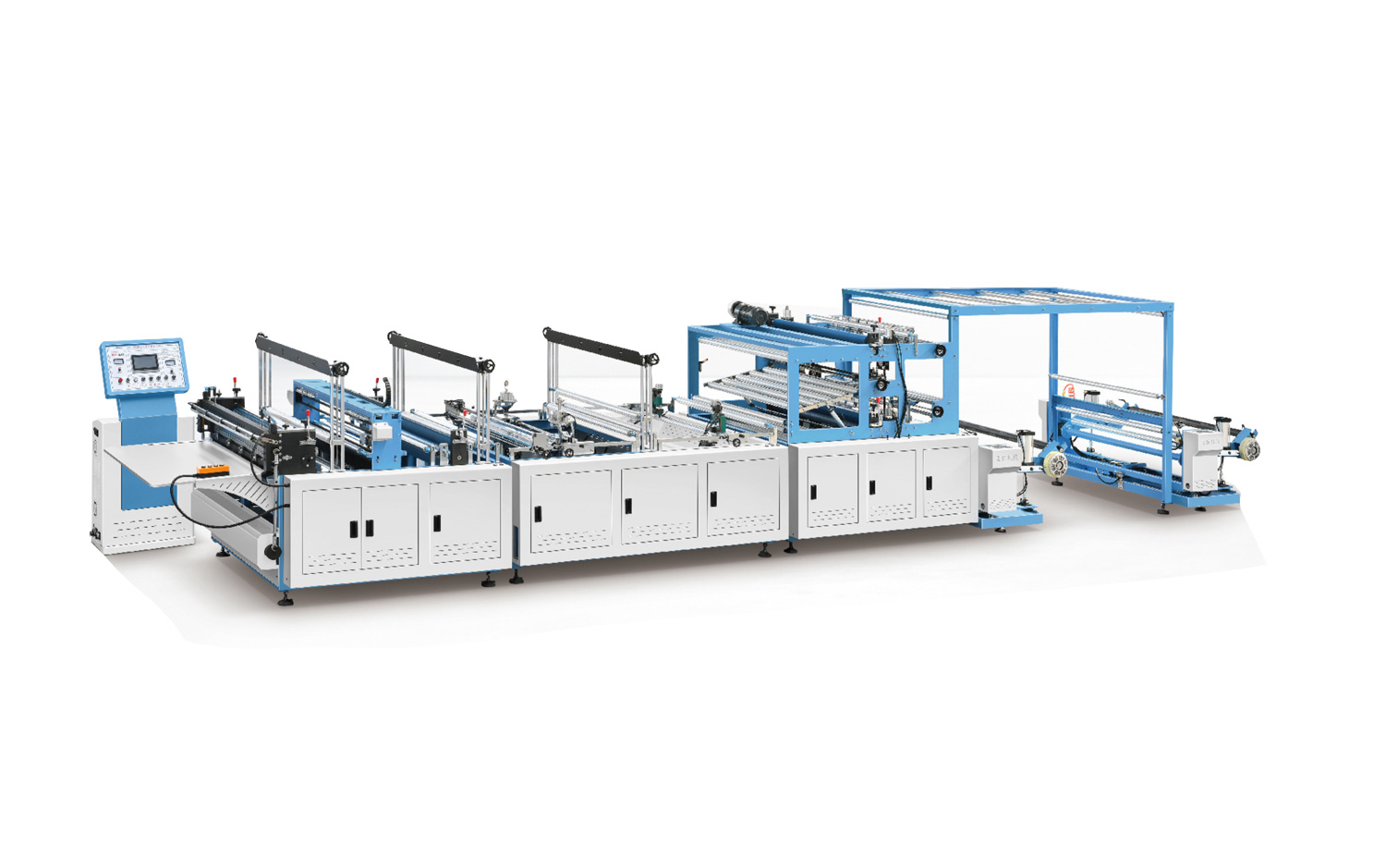ZXL-1300雙放料無紡布制袋機(jī)(香蕉套袋、衛(wèi)浴潔具套袋、沙發(fā)套袋)
